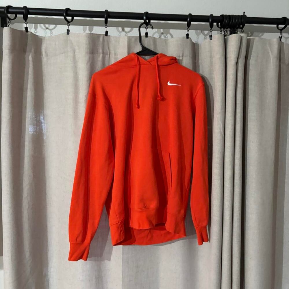 Nike orange hoodie size s